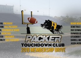packer touchdown club 2019 membership drive