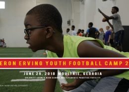 Cameron Erving Youth Football Camp