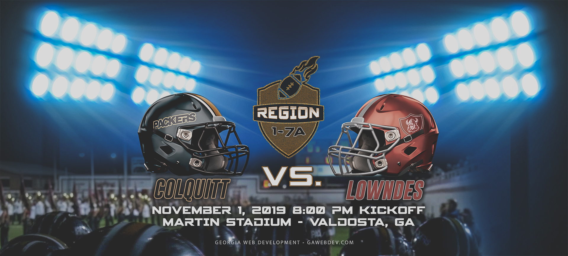 Colquitt County Packers vs. Lowndes Vikings 2019 - Colquitt Ticket Info